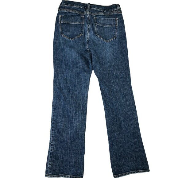 Old Navy Jeans Womens 4 Short Straight Leg Mid Rise Stretch Denim Pants - Picture 3 of 8